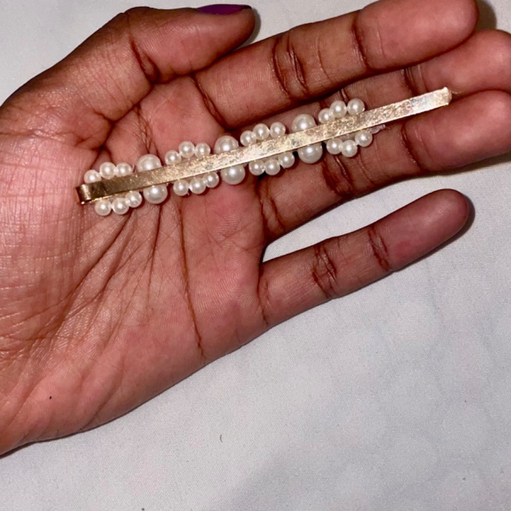 Pearl Hair Barrette(clip) - Picture 2 of 2